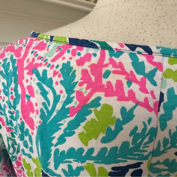 Lilly Pulitzer 97181 Marlowe Dress in Lets Cha Cha Print Size medium - Picture 6 of 9